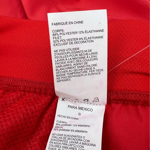 PERRY ELLIS SPORT SHORTS, RED, LARGE, WICKING STRECH FABRIC - Picture 14 of 16